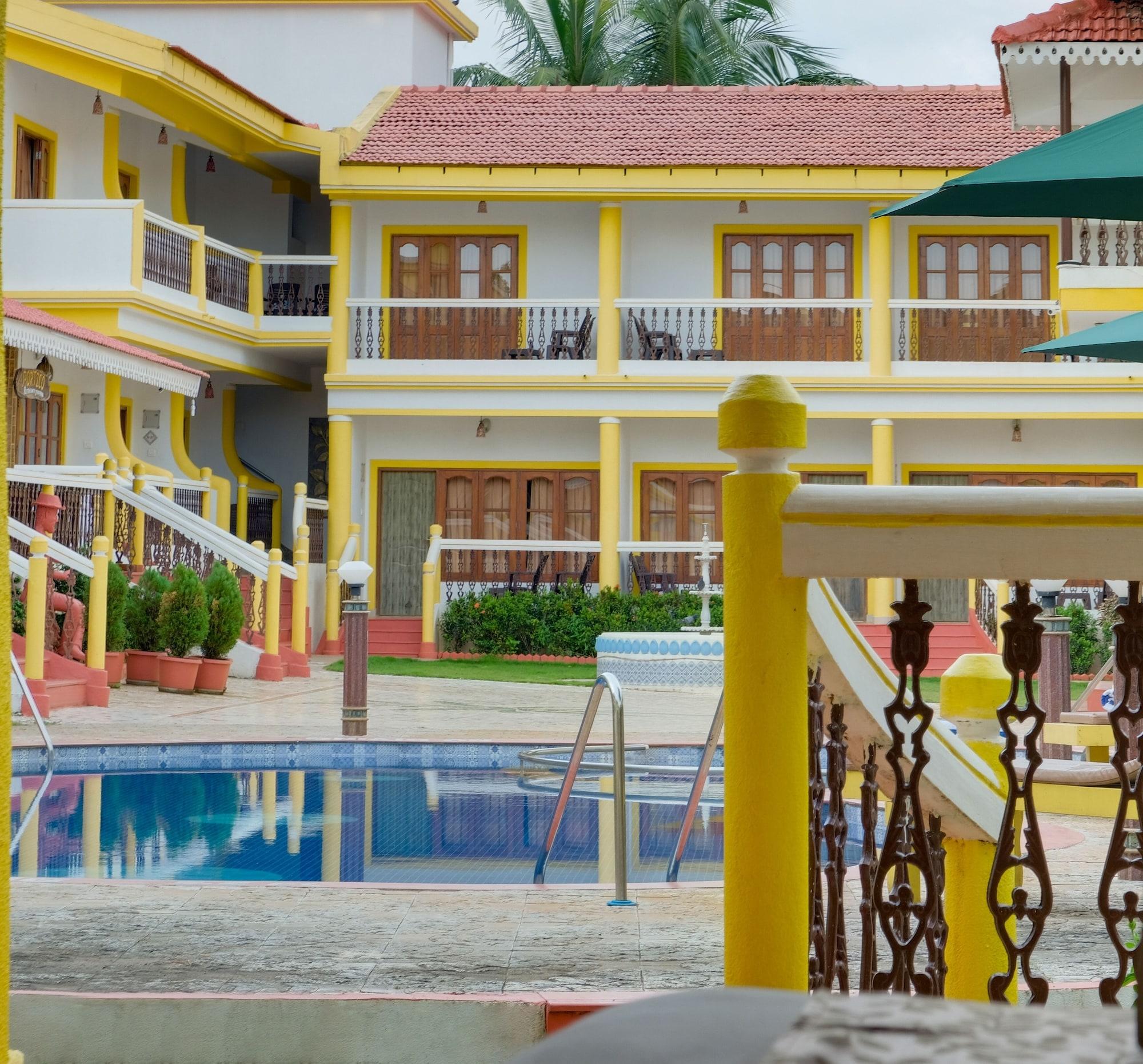 Spazio Leisure Resort, Goa Anjuna Bagian luar foto